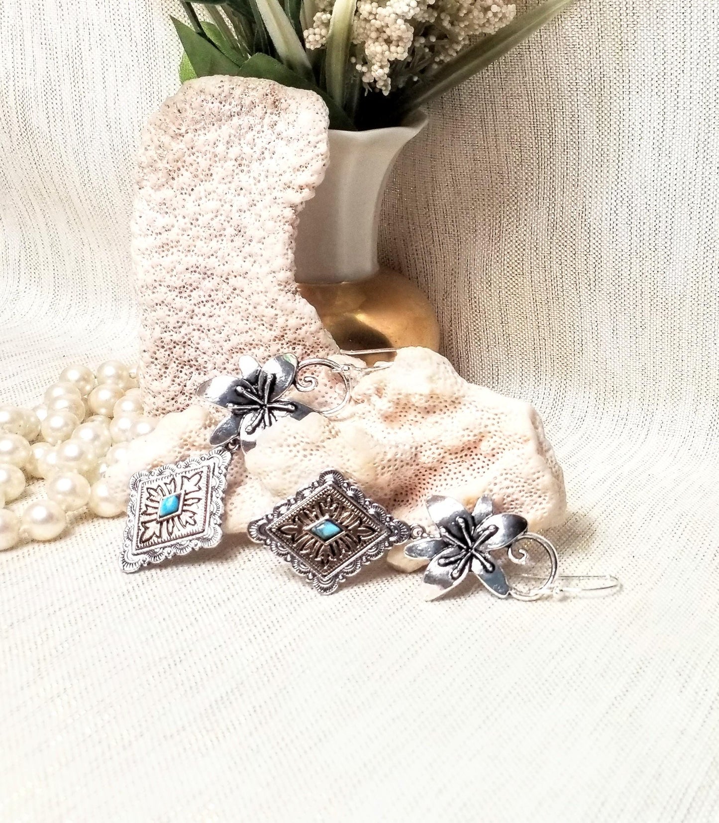 Earrings Handcrafted By Carmel Collectibles Stylish Western Accessory Always FREE Domestic SHIPPING