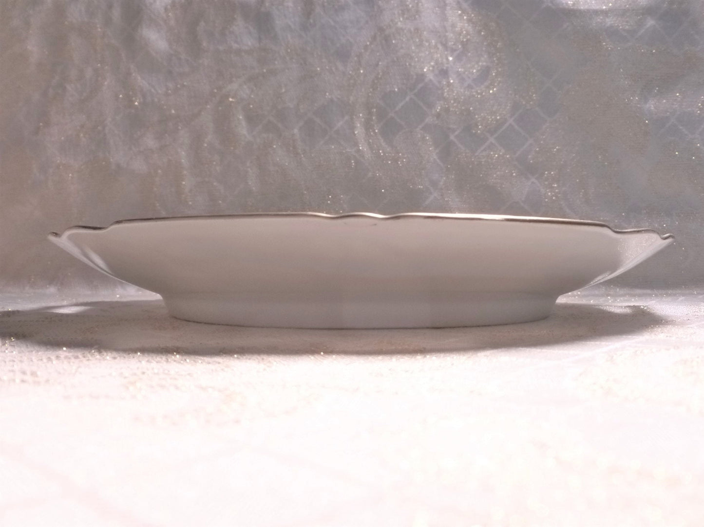 K & L Germany Handpainted Porcelain Biscuit Tray, Fruit Design