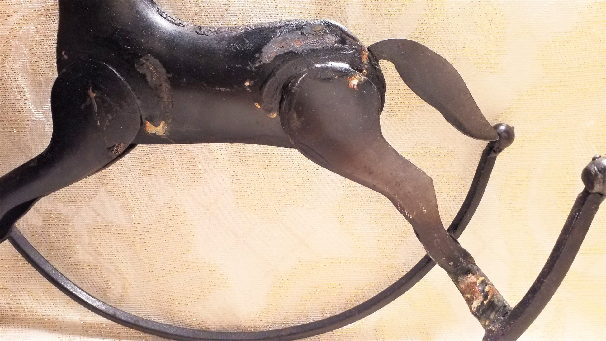 Vintage Farmhouse Fox and Hare Rocking Collectibles