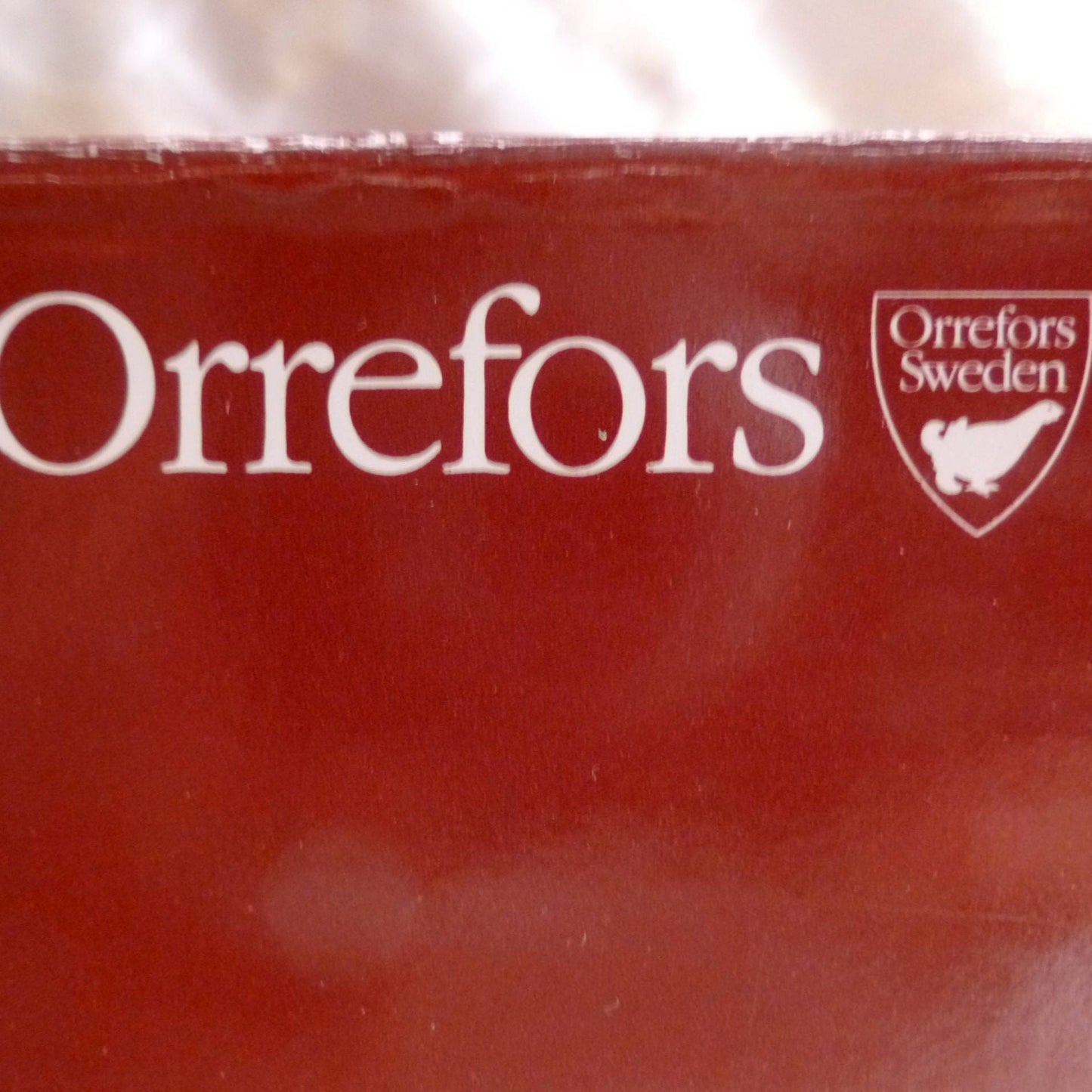 Orrefors Belle Crystal Tulip Bowl, Jan Johansson Design, NIB