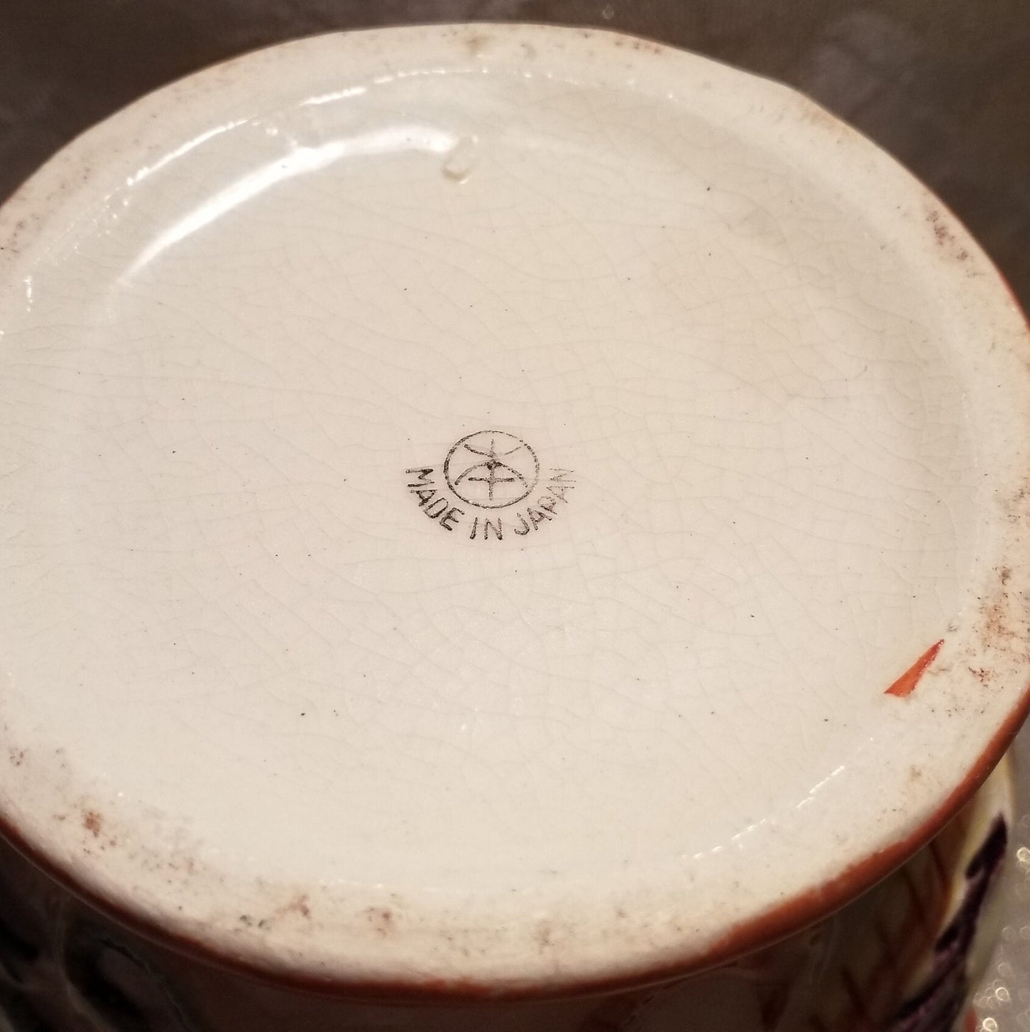 Vintage Dragon & Fleur-de-lis Vase, Colorful Scottish Asian Style Always FREE Domestic SHIPPING