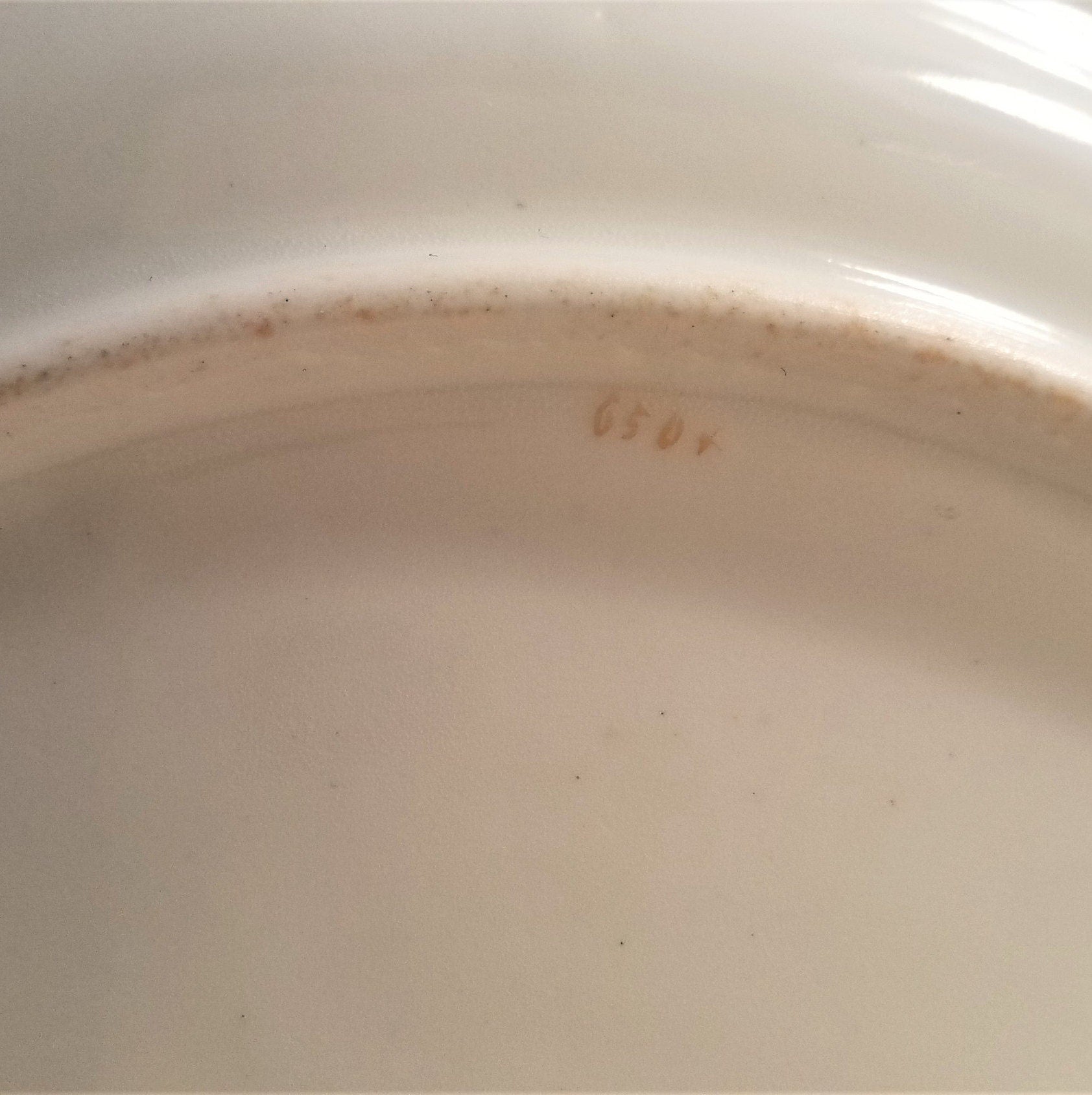 Vintage Tree Of Life Porcelain Serving Set: Tureen, Lid & Saucer