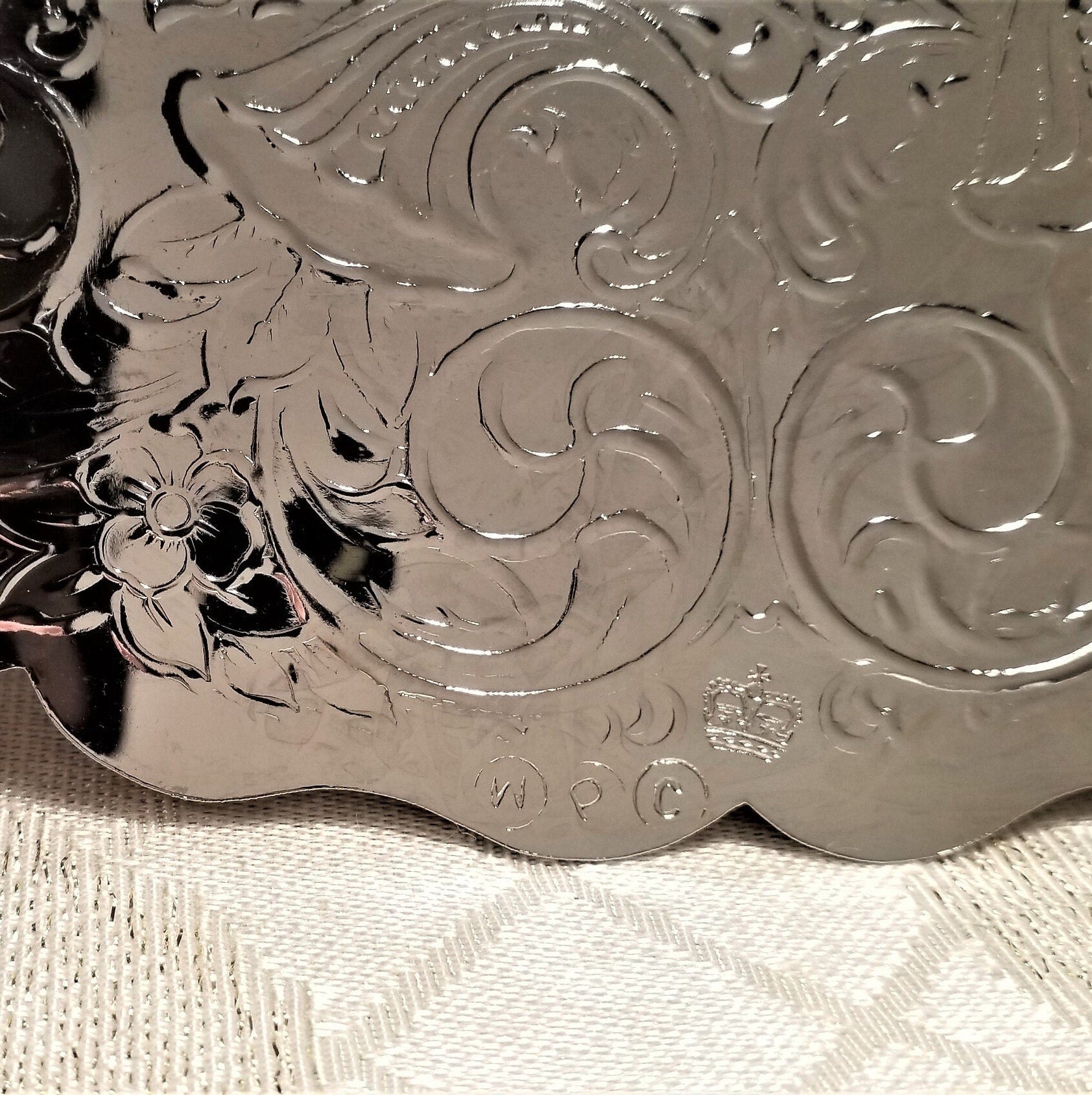 Vintage Silverplate Tea Set For One With Trivet, Elegant Display