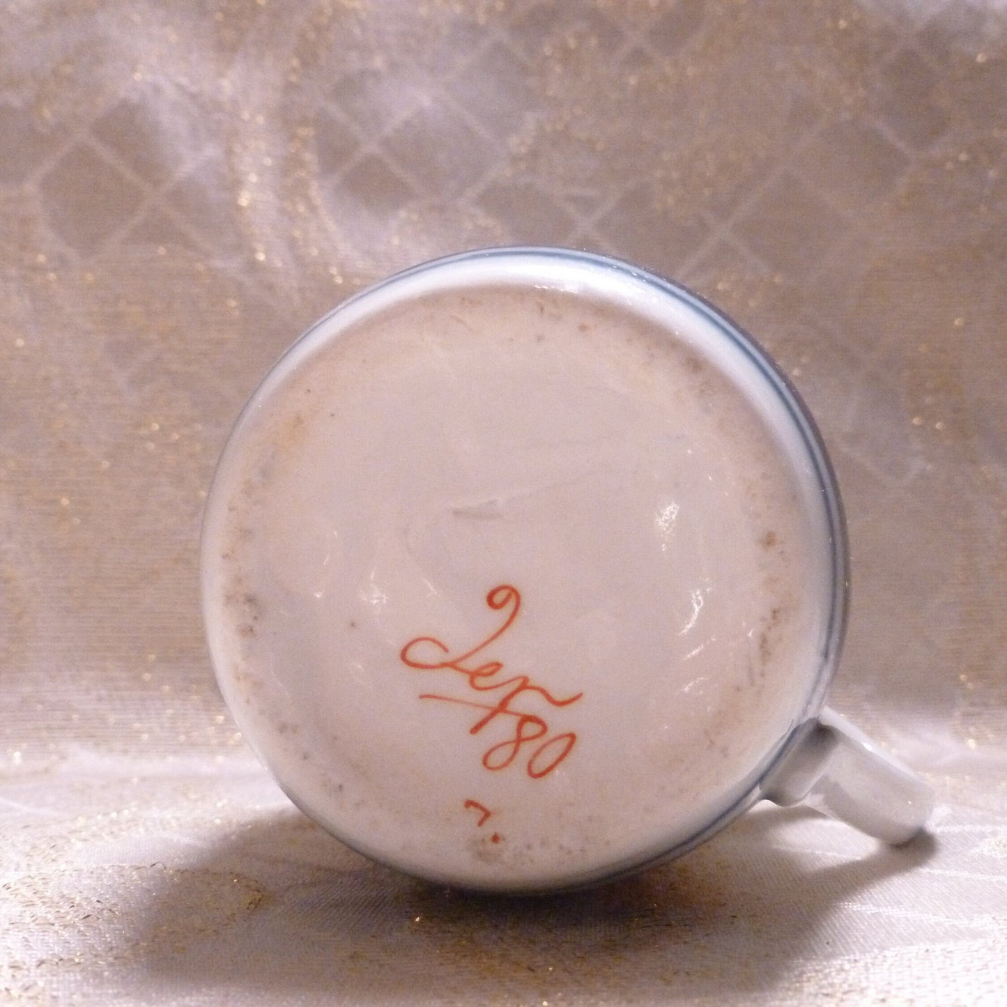 Gaudy Welsh Cottage Cup, Swansea Style, Farmhouse Decor