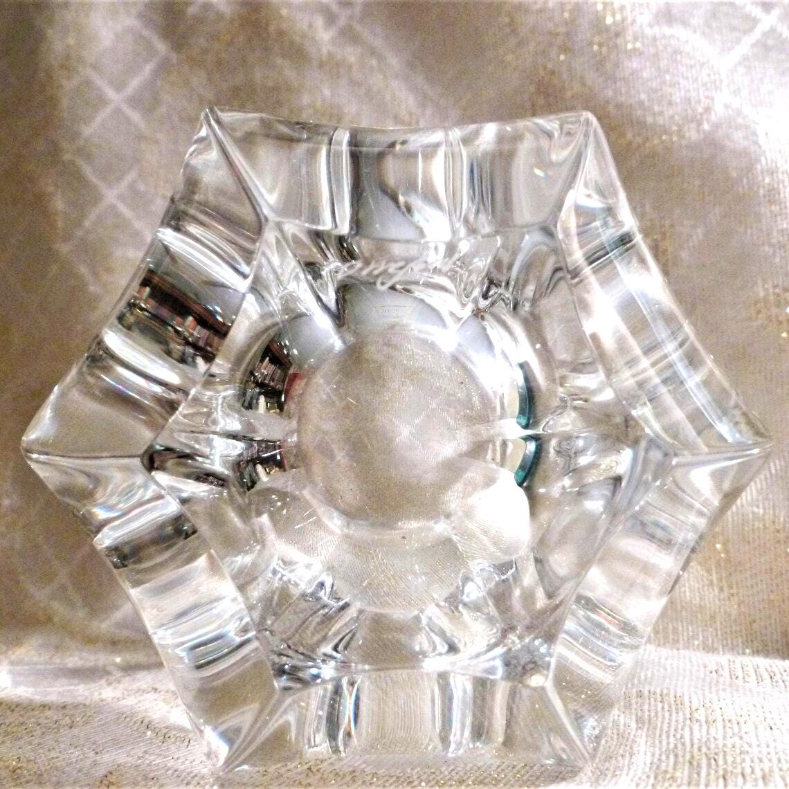 Orrefors Belle Crystal Tulip Bowl, Jan Johansson Design, NIB