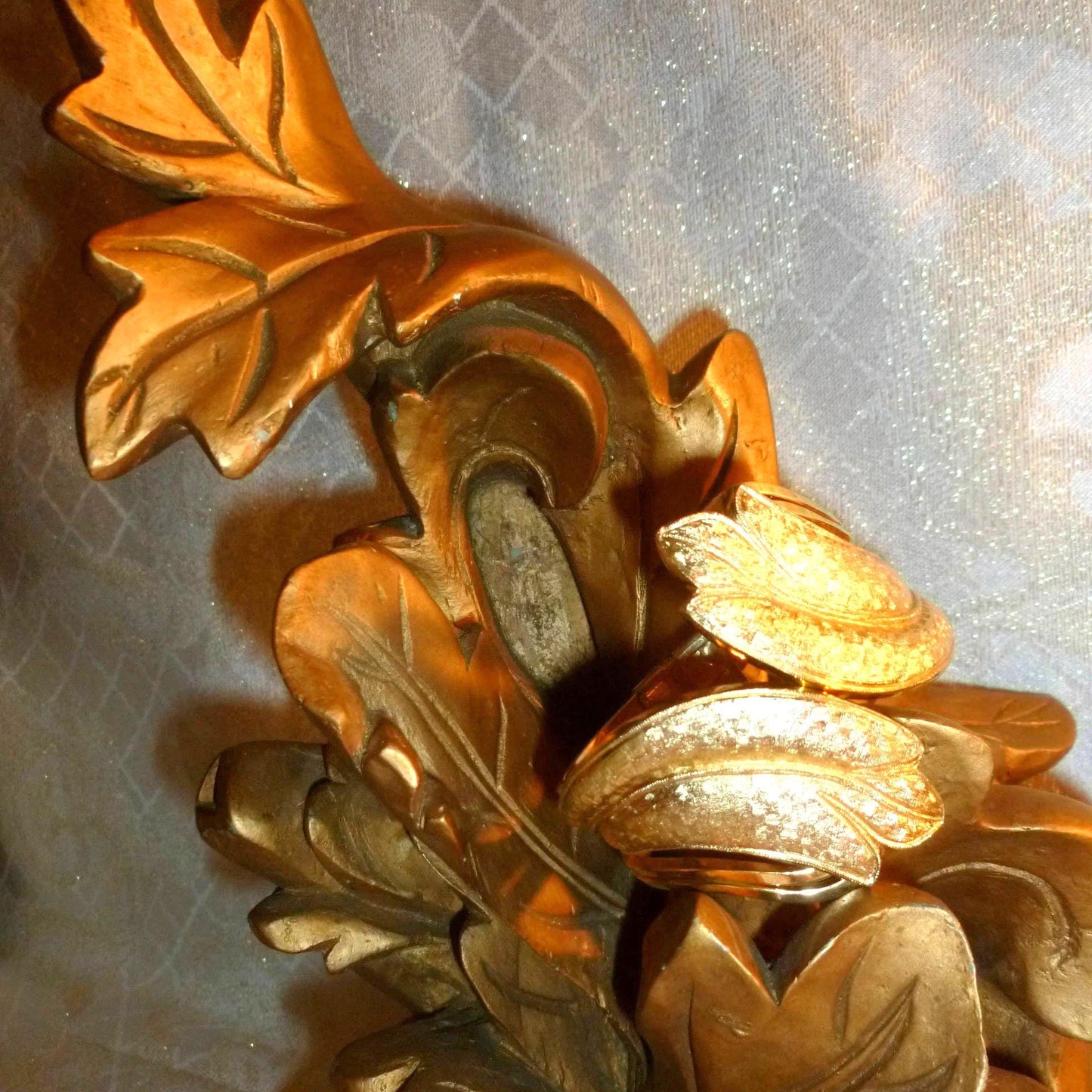 Vintage Tortolani Golden Hinge Bracelet, Elegant Design