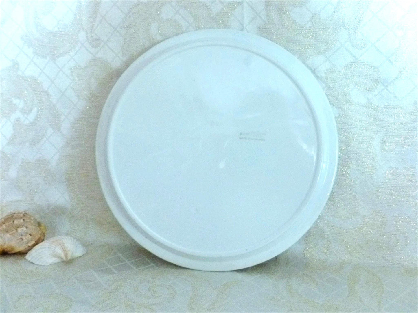 Vintage Lord Nelson Ware Divided Plate, Red Willow Staffordshire Collectible