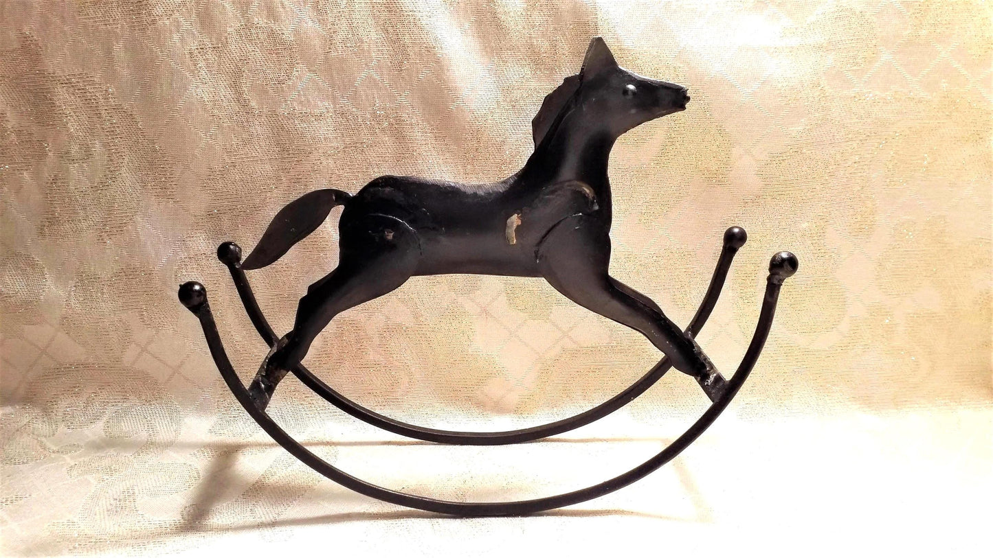 Vintage Farmhouse Fox and Hare Rocking Collectibles