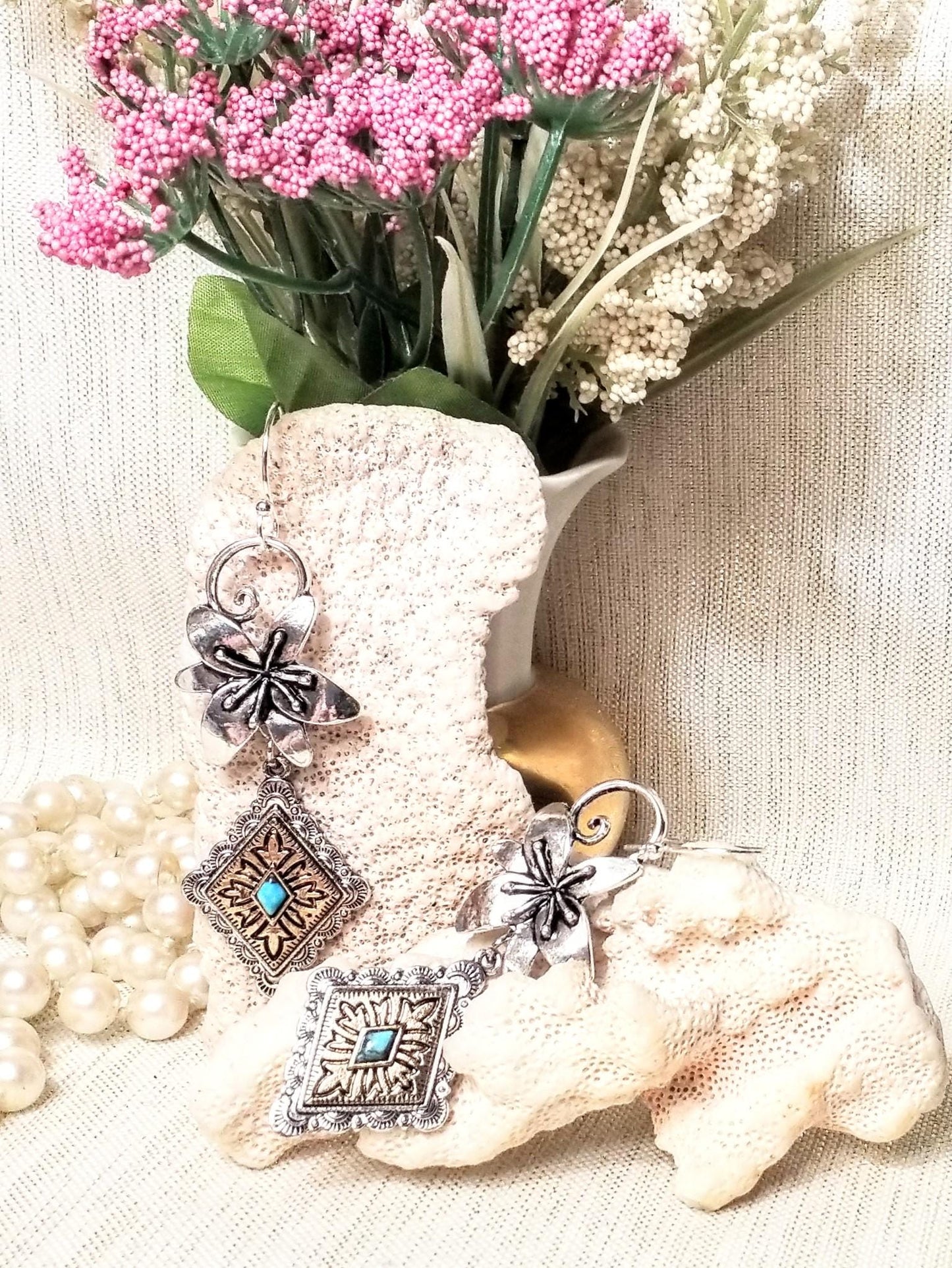 Earrings Handcrafted By Carmel Collectibles Stylish Western Accessory Always FREE Domestic SHIPPING