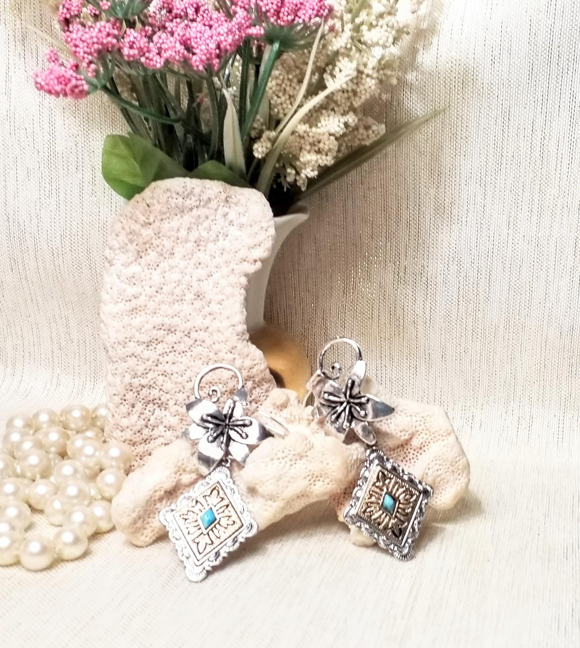 Earrings Handcrafted By Carmel Collectibles Stylish Western Accessory Always FREE Domestic SHIPPING