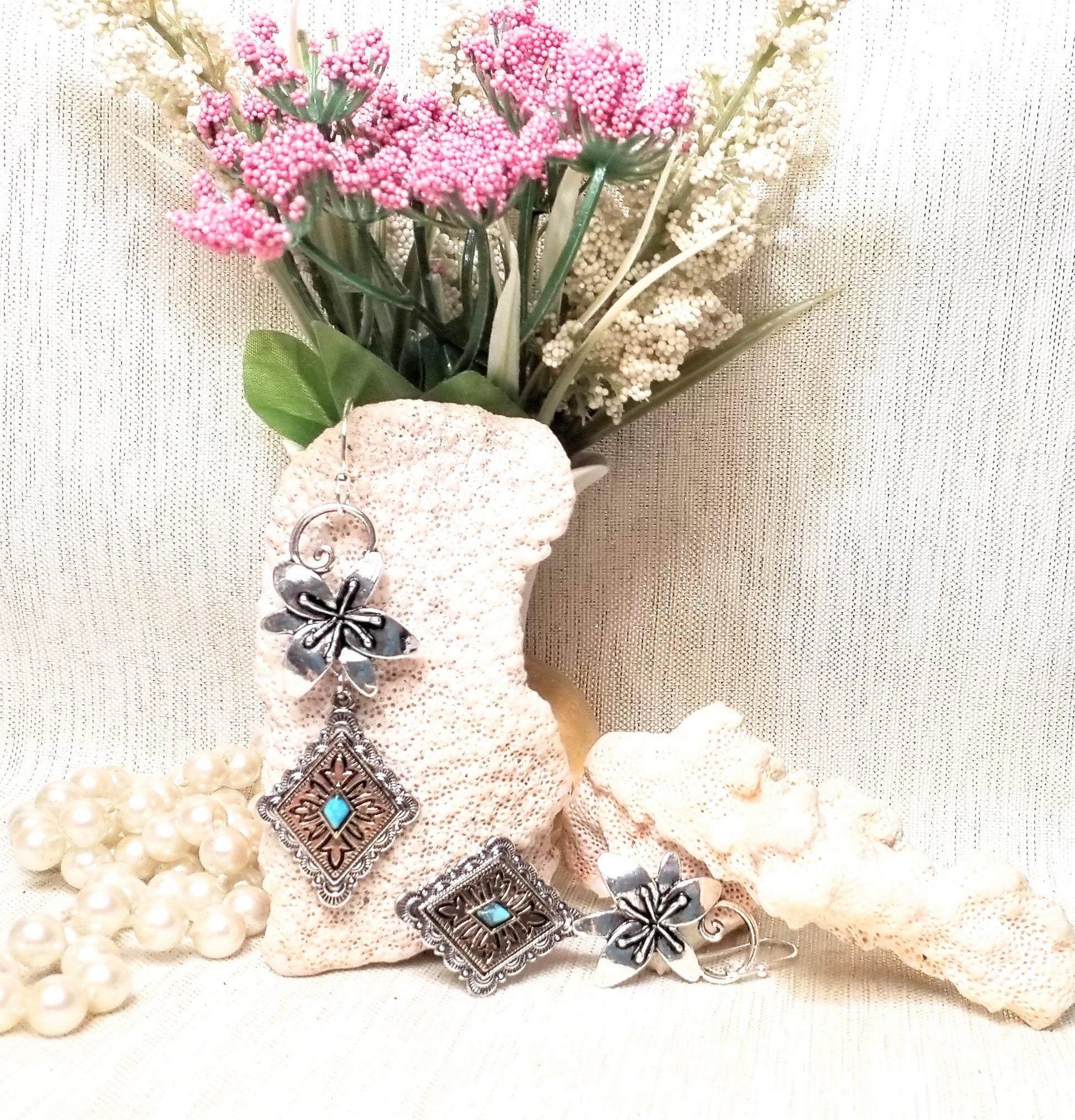 Earrings Handcrafted By Carmel Collectibles Stylish Western Accessory Always FREE Domestic SHIPPING