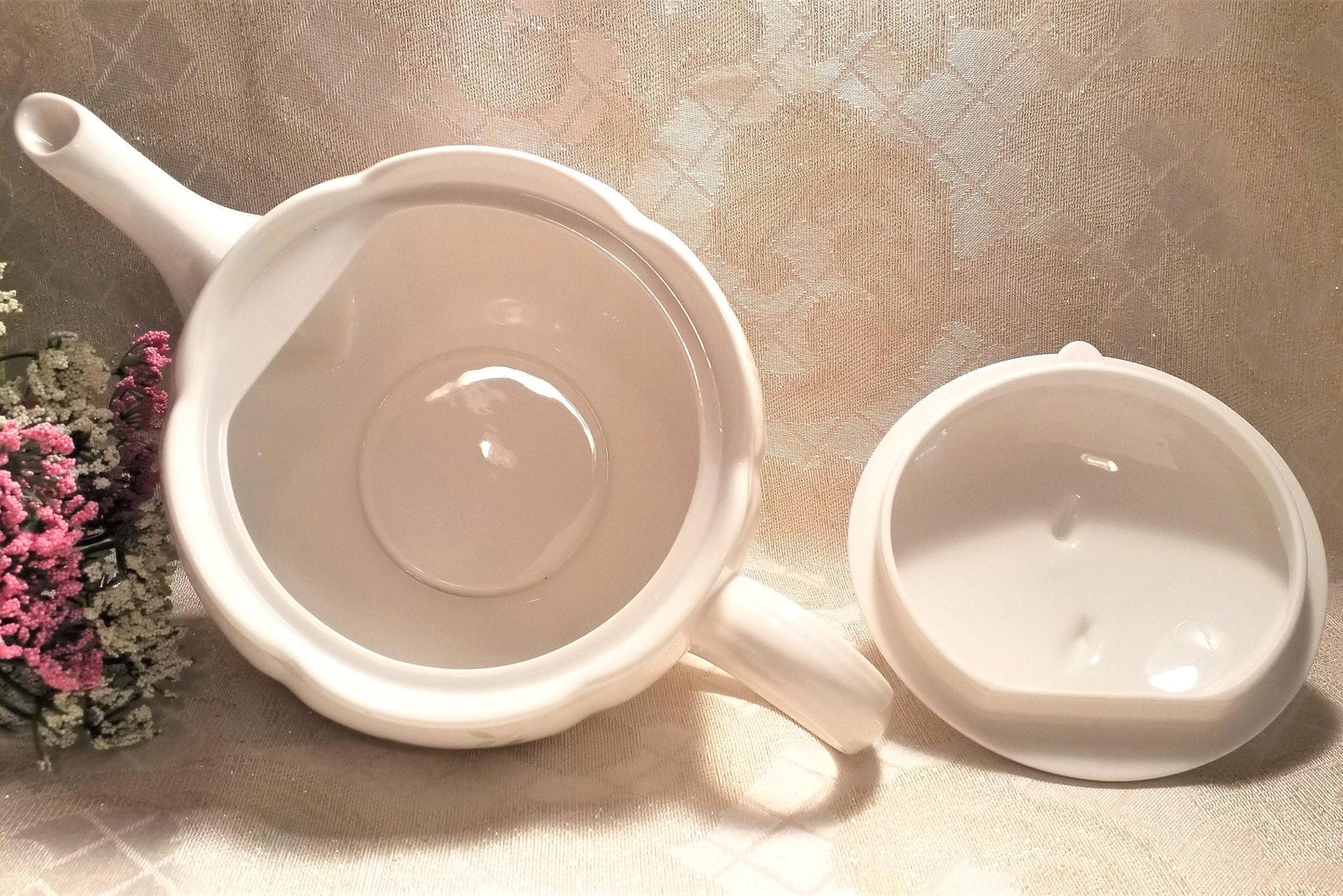 Lenox Butterfly Meadow Teapot, Laurie Le Luyer Design 30 Ounce And Always FREE Domestic SHIPPING